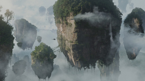 Avatar floating mountains