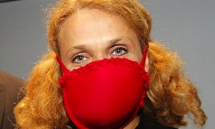 Gas Mask Bra. Keep boobs safe from gas.
