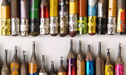 Pencil Lead Sculptures