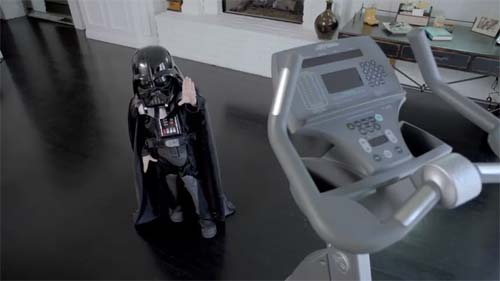 Little Darth Vader. Use the force, VW, use the force.