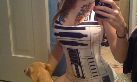 These ARE the Droids You’re Looking For. Trust Me – The R2D2 Swimsuit