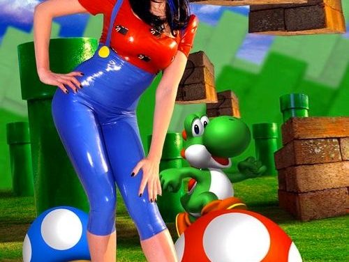 Who’s The Sexiest Game Character? Mario-Inspired Latex Bodysuit may change your mind