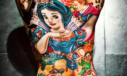 Amazing Disney Snow White Tattoo