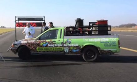Coffee Powered Car Breaks Records, Not Hearts