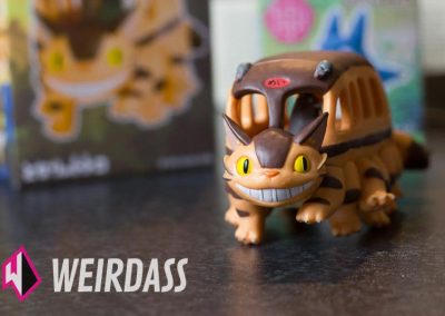 Front of Catbus 3d puzzle from My Neighbor Totoro