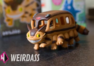 Front Side of Catbus 3d puzzle from My Neighbor Totoro